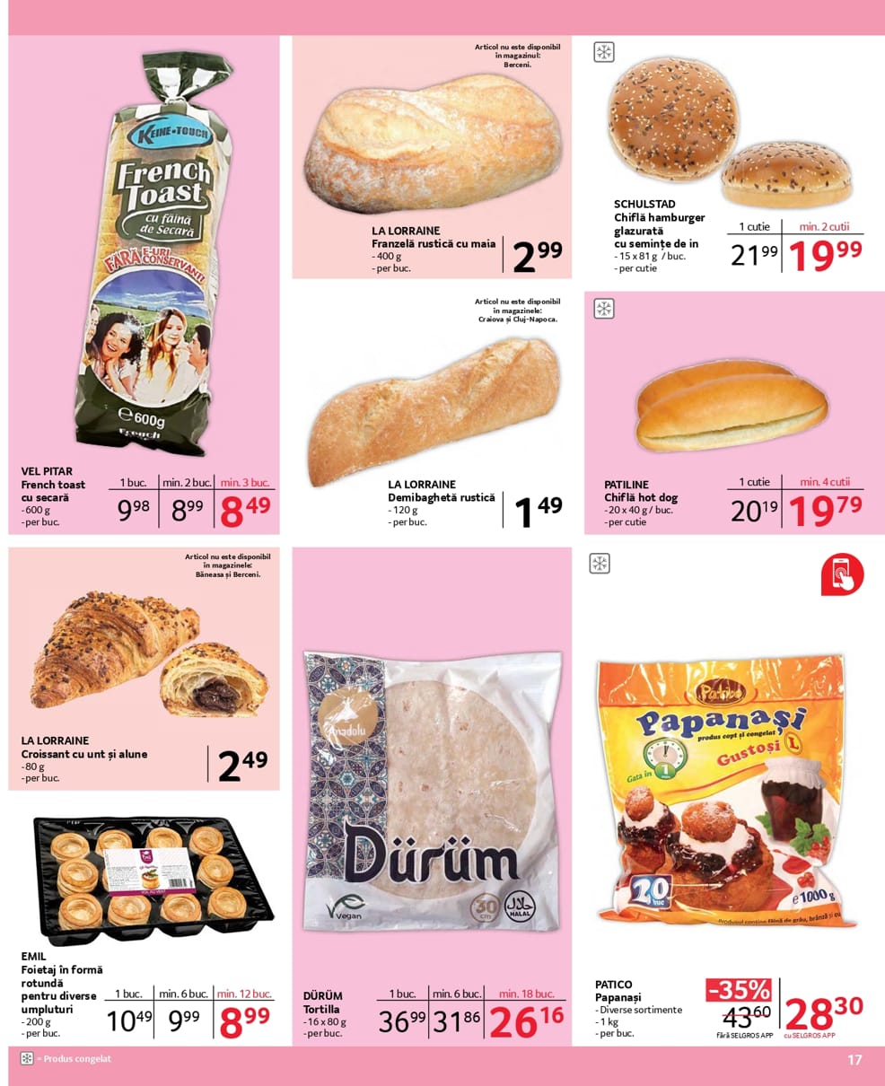 catalog Selgros gastro food